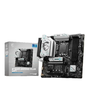 MSI B760M GAMING PLUS WIFI DDR5 - Support for Intel Cpus