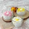 Noyau jaune + Fleur blanche - Parfum de Petit Gardénia