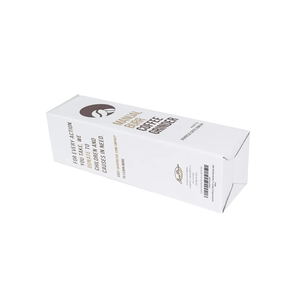 Custom Mailer Box With Paper Card Coffee Bean Shipping Boxes Packaging Paper Logo Small Mailing Box