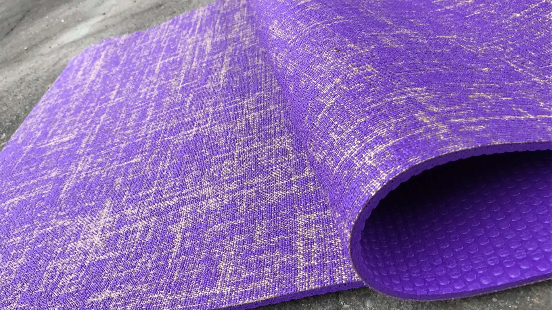 Wholesale Custom Printing Jute Yoga Mat/ Anti Slip Thick Jute Yoga Mat With High Quality Buy