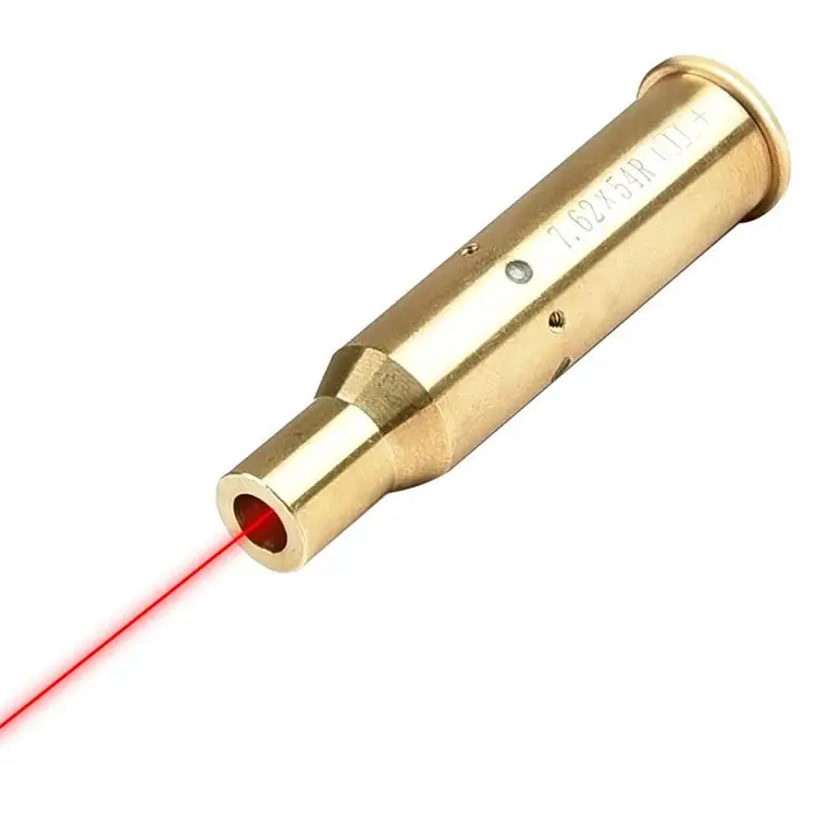 US 7.62x54R Red Laser Bore Sight Cartridge In-Chamber Boresighter For Scope 