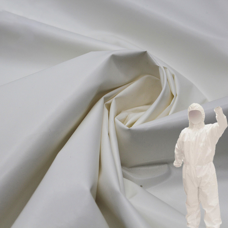 Водонепроницаемая Антибактериальная дышащая белая ткань эпонж для изоляции вирусов защитный комплект оборудования