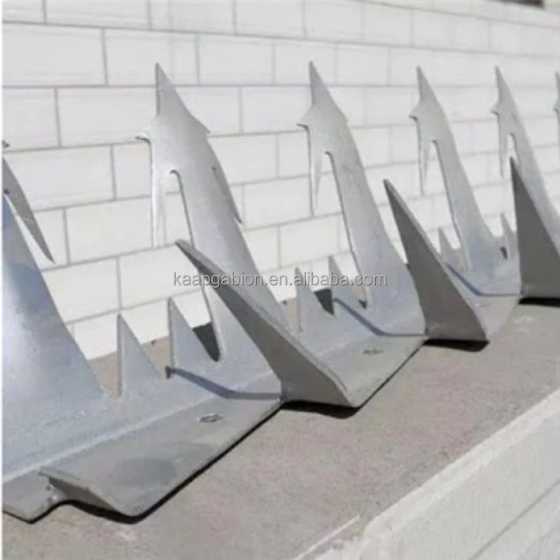 1.25m Length Anti Climb Wall Security Spikes Razor Fence Spikes Factory ...