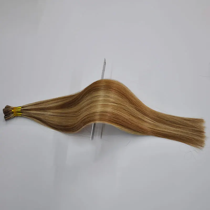 2025 Premium Individual I Tip Hair Extensions Wholesale Remy  Tip Double Drawn I Tips Raw Virgin Human Hair extension manufacture