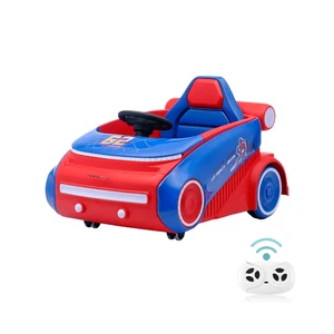 Children's Electric Ride-On Car Toy with Remote Control 360° Rotation Plastic Model Design Wheel Power