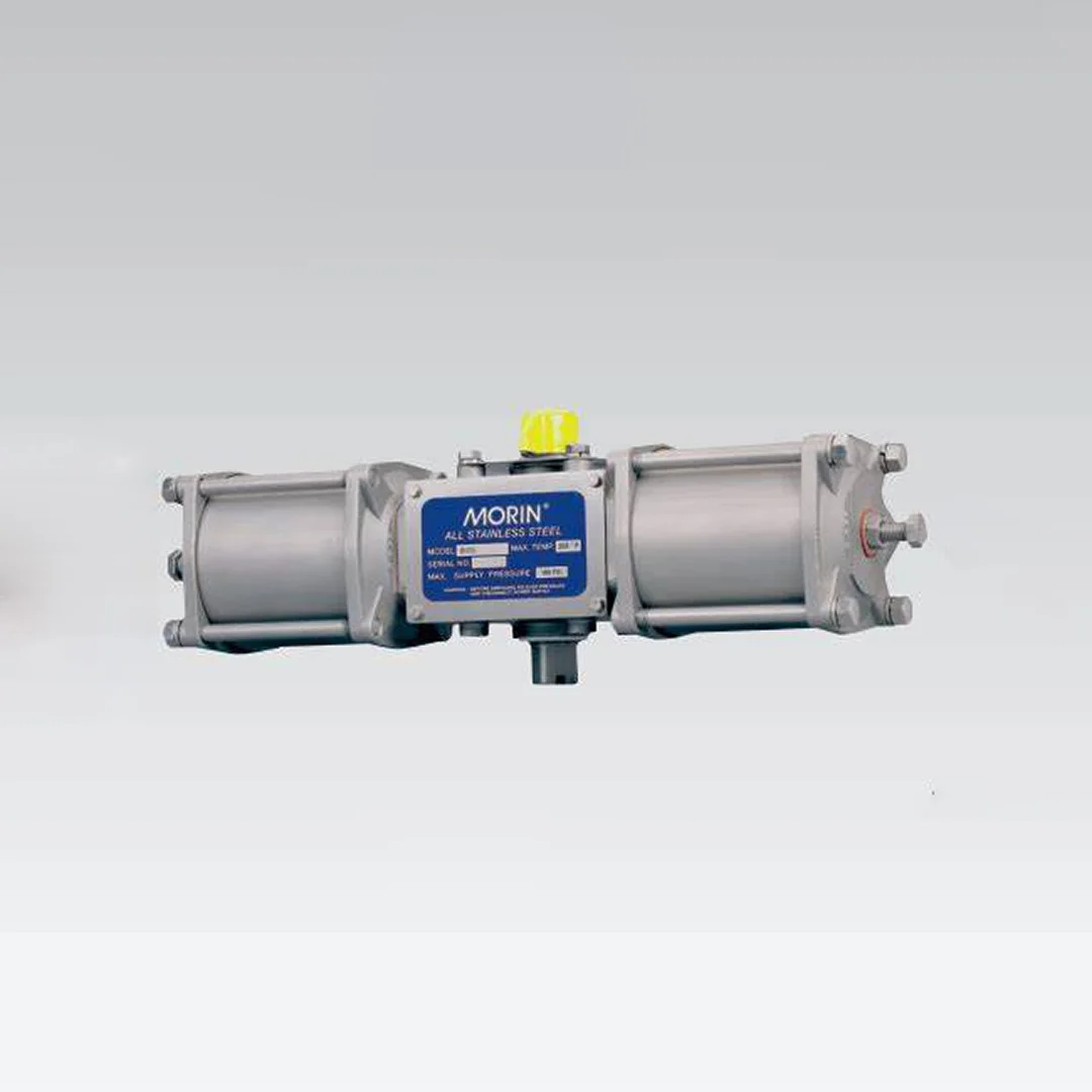 BIFFI MORIN B Series Double Acting Pneumatic Actuators Ductile Iron Stainless Steel Cylinders with Spring Return for Gas Media