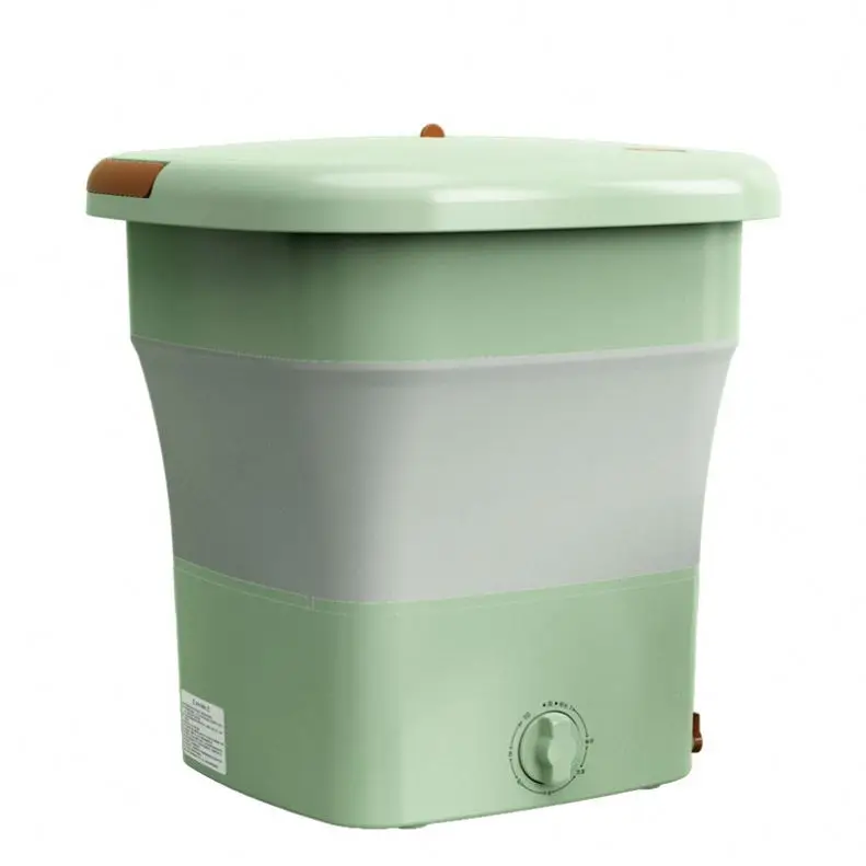 Portable Small Mini Folding Washing Machine Home Business Travel Student Small Single Use Baby Washing Machine 1