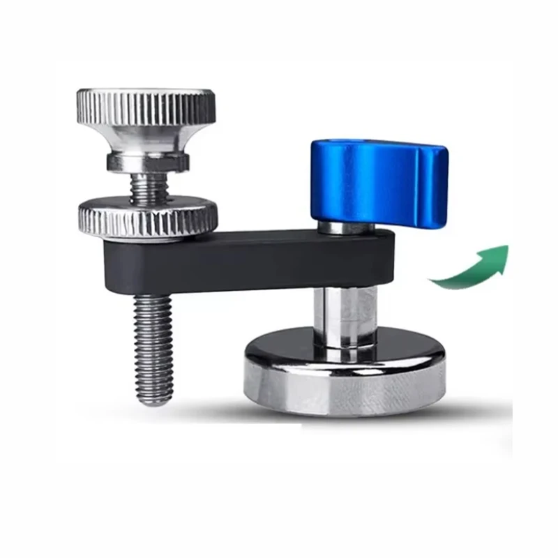 Auxiliary Self Centering Vise Strong Magnet Locator CNC Workpiece Positioning Aid Magnetic Parallel Vise Fixture