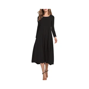 Women's Summer Casual Loose Midi Dress Satin Short Sleeves Natural Waistline Front Logo Solid Plain Dyed