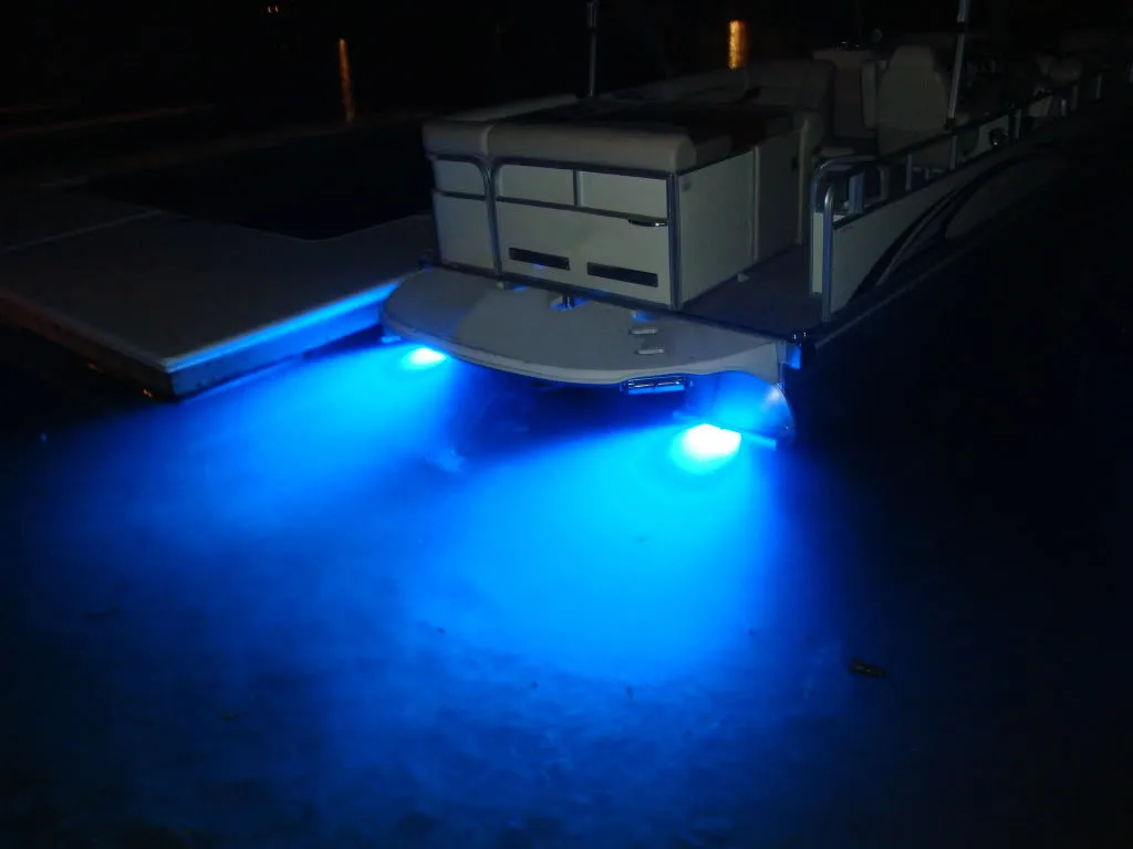 Weiken Highintensity 45w Underwater Boat Light Remote App Music