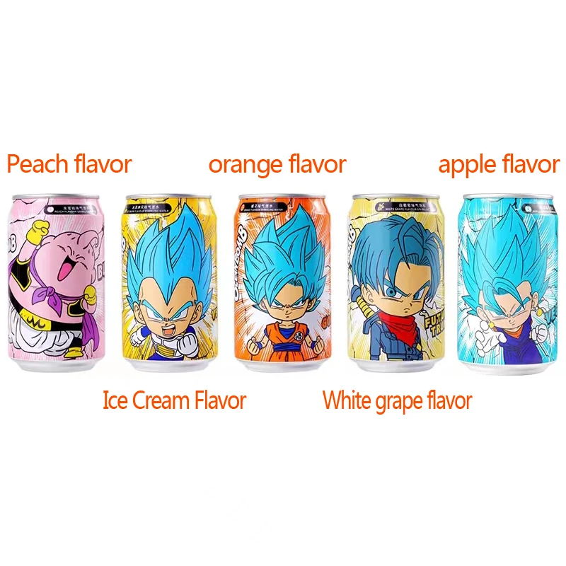 ドラゴンボール マンダリンオレンジ330ml 炭酸飲料 24缶パック