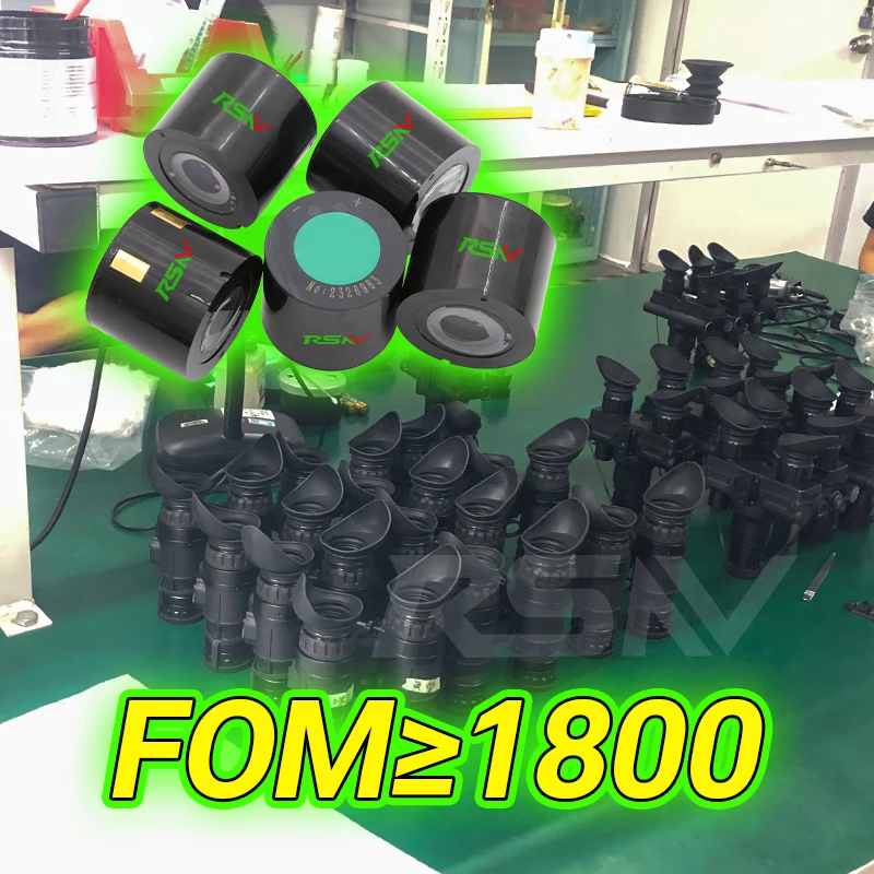 RSNV Factory Price Gen2+ Image Intensifier Tube  White/Green Phosphor SNR 25+ Night Vision Binoculars PVS31 NVG