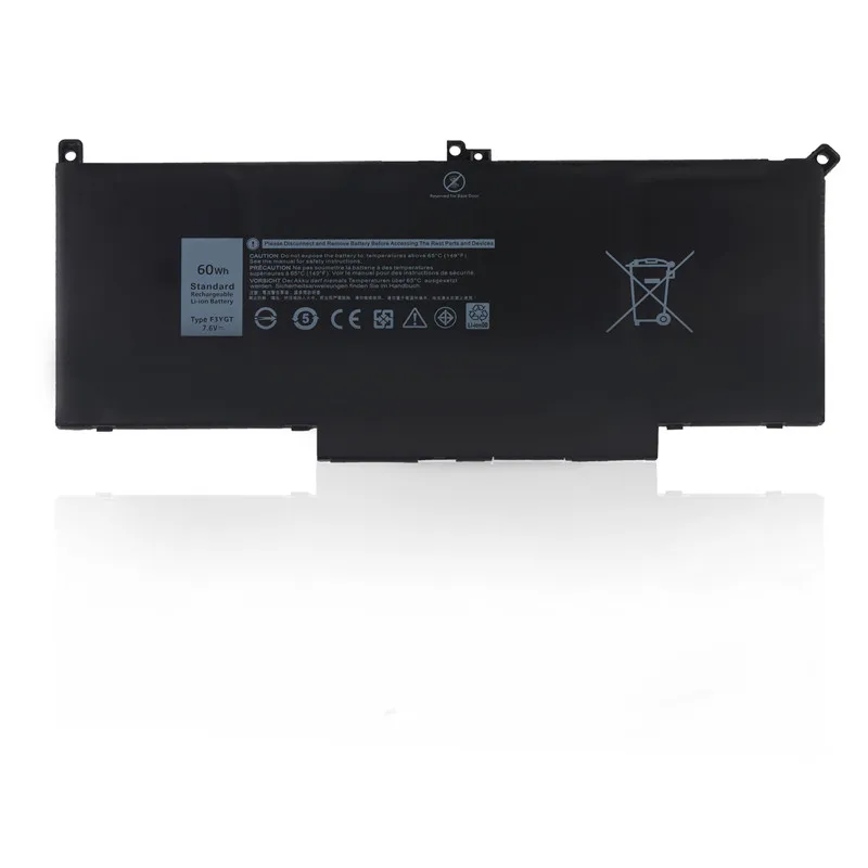 Laptop Battery Replacement Laptop Battery F3ygt 7.6v 60wh 7890mah