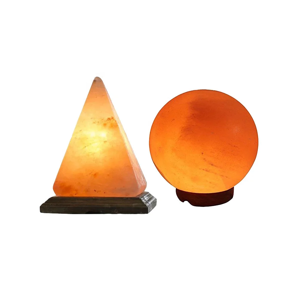 himalayan pyramid shape salt lamp/pink rock salt lamp -sian
