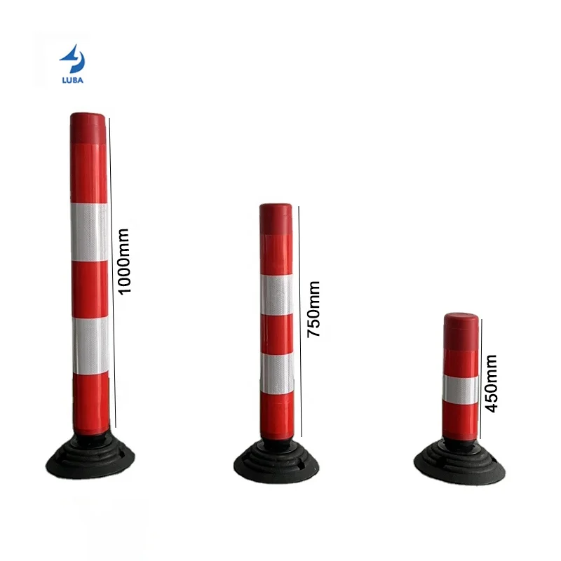 Новый прочный отражающий защитный гибкий парковочный столб