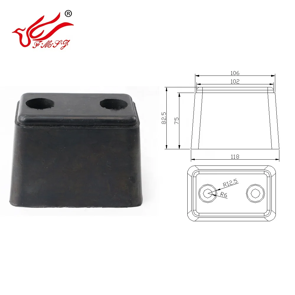 Rubber Buffer Block for Truck Factory Direct Sale Rubber Bumper