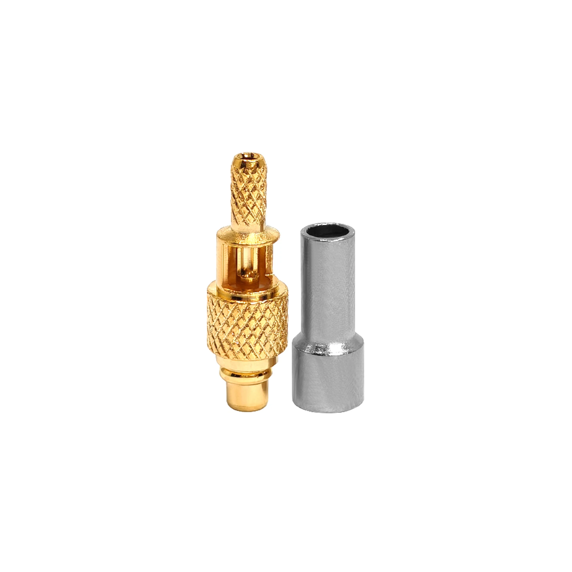 MMCX Male Crimp Connector for RG178 Coaxial Cable RF Coax Adapter