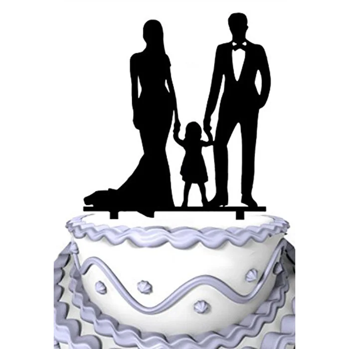 Mr & Mrs Topper Per Torta Matrimonio – Acrilico Rosa Specchiato, Fatto In Germania, 15 Cm