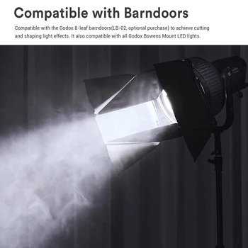 Godox FLS10 Fresnel Lens Light Shaper for Godox LED Video Lights SL60 SL100 SL200 SL300 M200D M300D M600D detail image