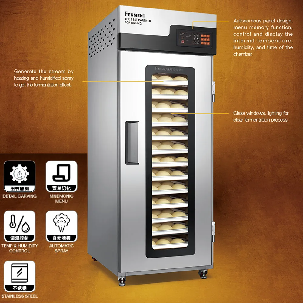 Single Bread Proofer Customize Bakery Rack Proofer Dough Proofer