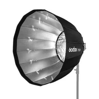 Godox P90H High Temperature Resistant 90cm Deep Parabolic Softbox with Bowens Mount for Photography Studio Video Flash Light detail image