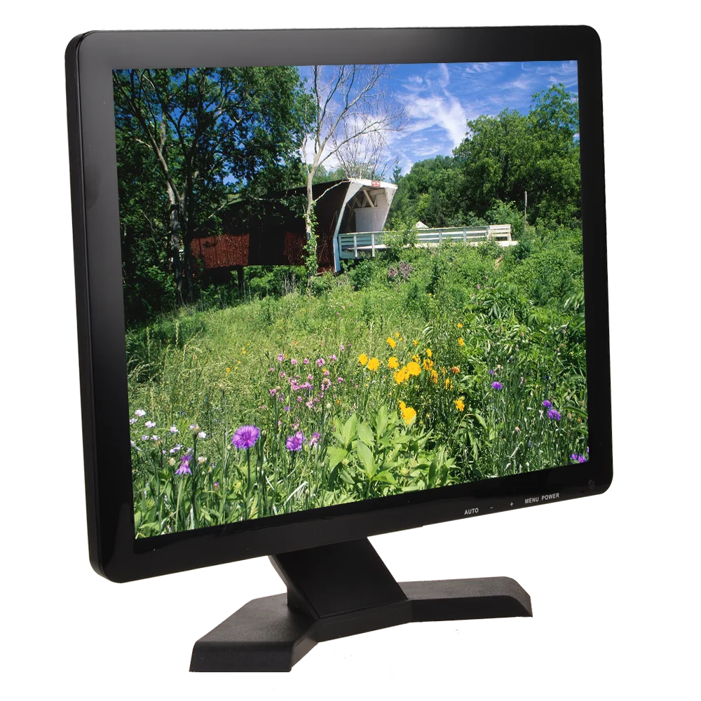 Square Screen 4 3 19 Inch TFT VGA Monitor 1280*1024 Resolution 19 Inch PC  Monitor