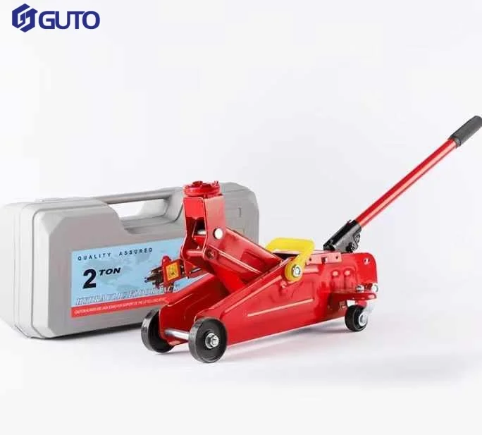 2T Horizontal Hydraulic Jack for Vehicles, Large Brand New Car and Off-road Vehicle Vehicle Tool