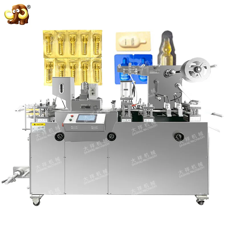 DPP-160 Automatic Blister Aluminum Foil Packing Machine Tablet Blister Packaging Machine For Candy And Hardware