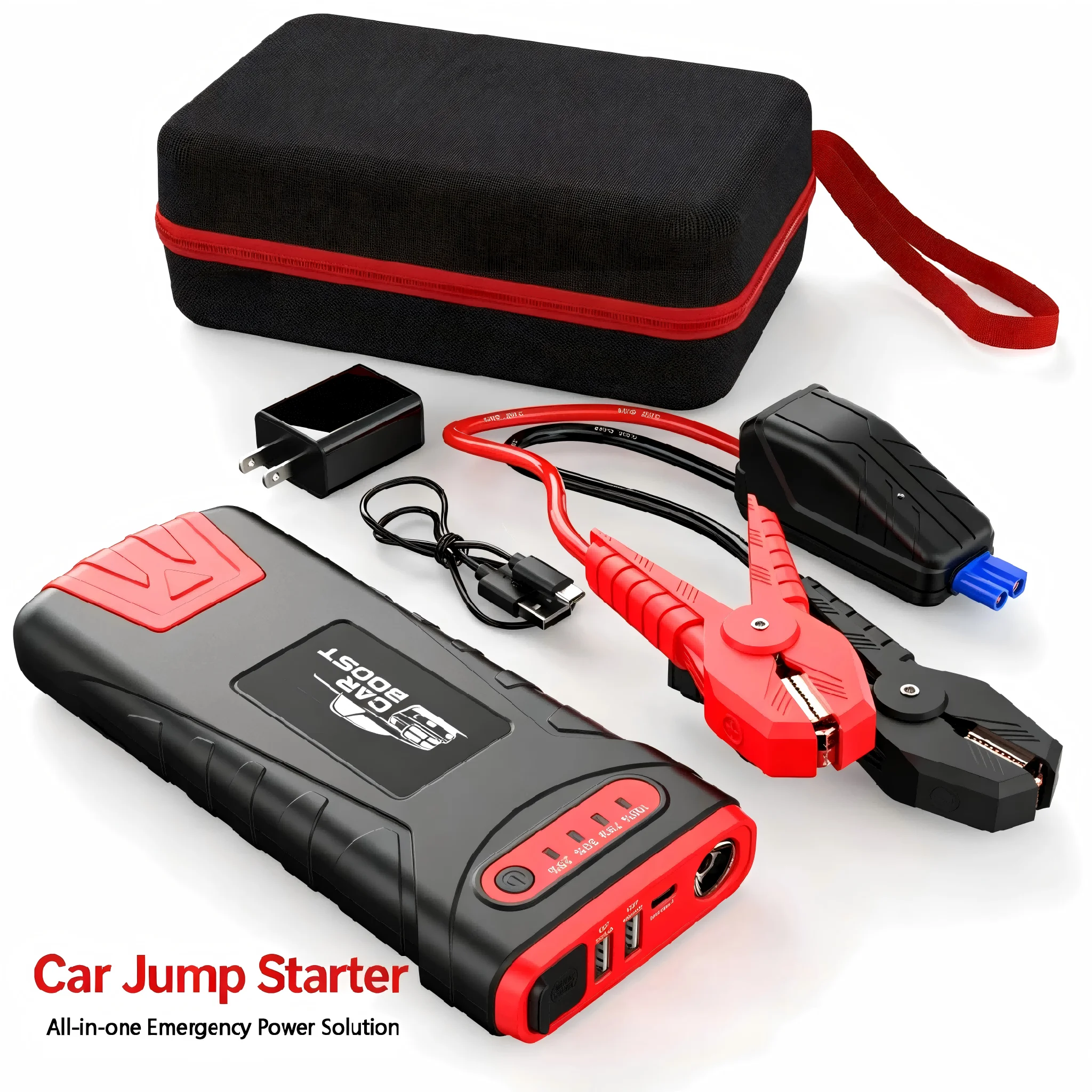 Gloriashoponline - Avviatore Batterie Auto Di Emergenza Jump Starter Cavi Batteria Gloriashoponline - Avviatore Batterie Auto Di Emergenza Jump Starter Cavi Batteria