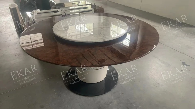 product rotating round dining table  functional and stylish dining furniture-69