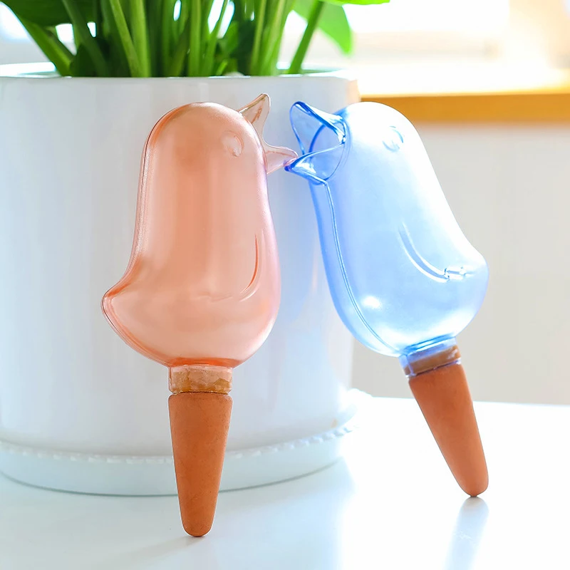 Bird Dripper Watering Flower Artifact Travel Special Lazy Seepage Potted Plant Home Automatic Device