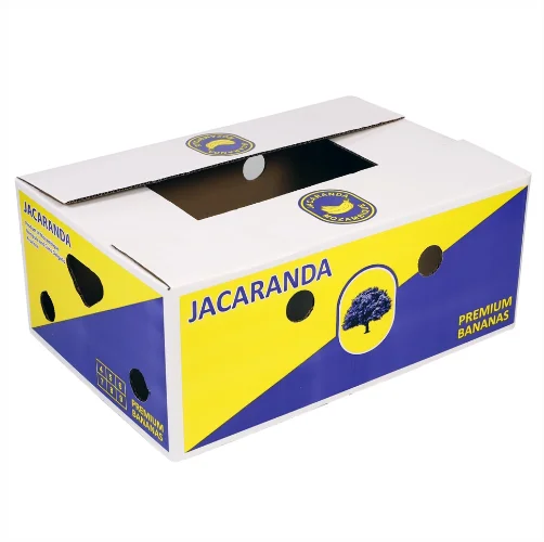 Recycle Wholesale Waterproof Waxed Cardboard Box Vegetable Packaging