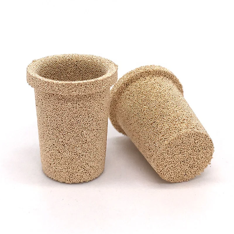Copper Powder Sintered Muffler Filter Bronze Microporous Metal Silencer
