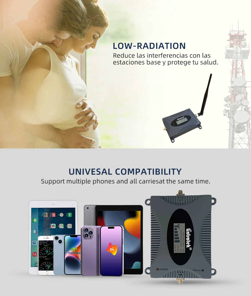 Portable Gsm Signal Booster For Car Mobile Network Cell Phone Signal