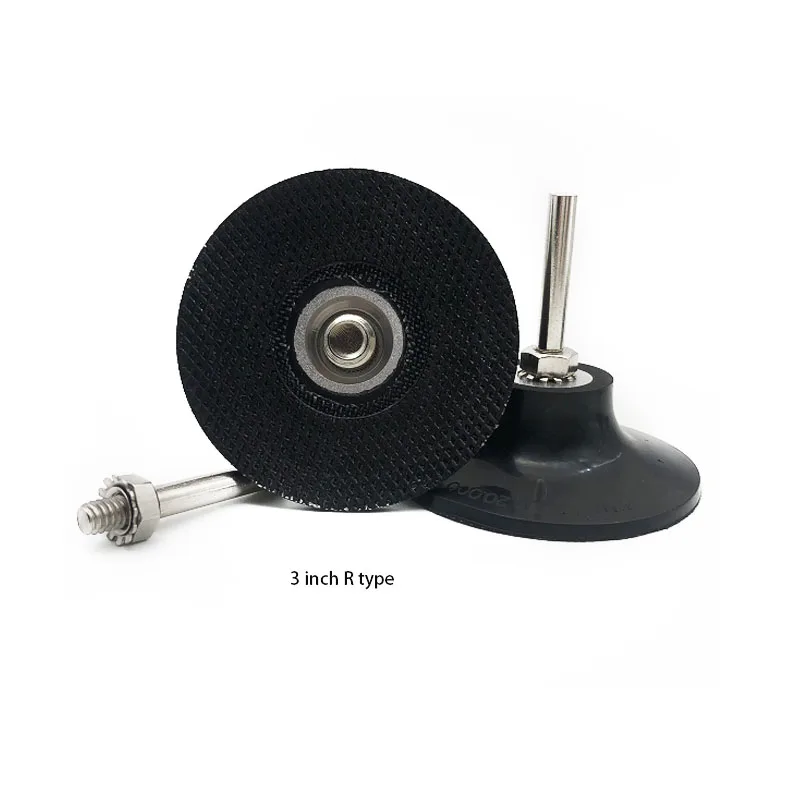 Shank Roll Lock Disc Rubber Buffing Pad supplier