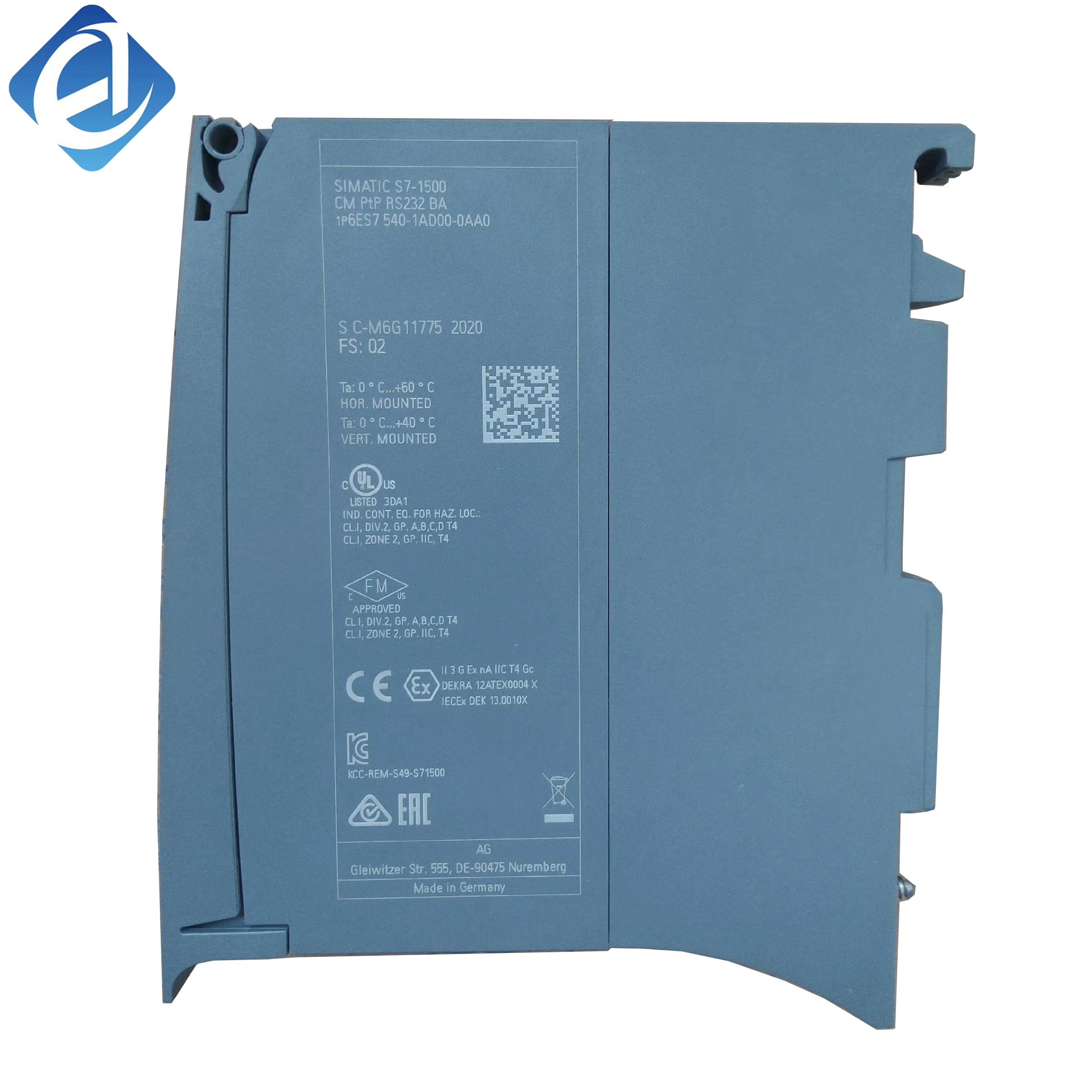 New Original 6ES7540-1AD00-0AA0 6es75401ad000aa0 SIMATIC S7-1200 Communication Module Stock in Warehouse