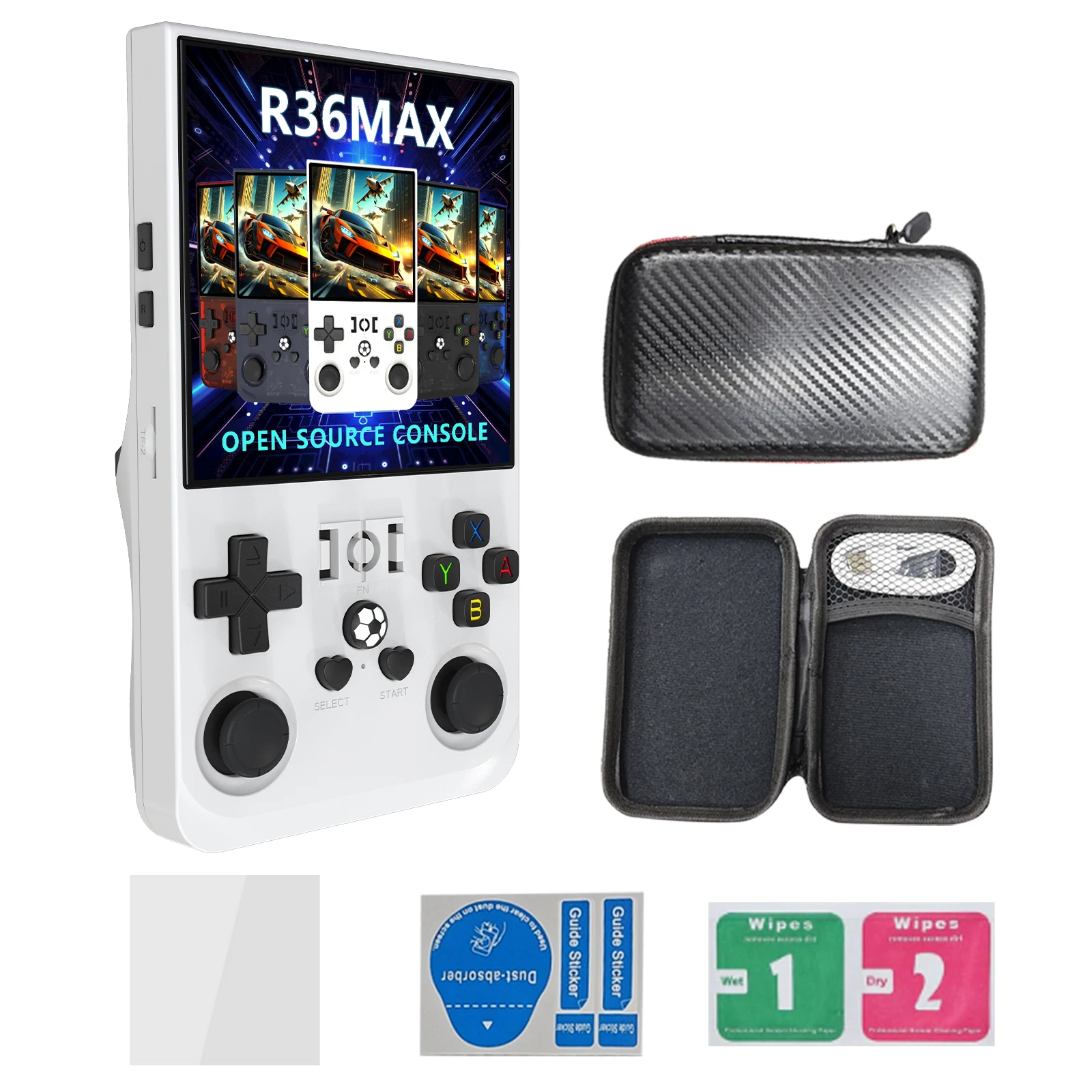 R36max Handheld Retro Game Console - 15000 Built-in Games