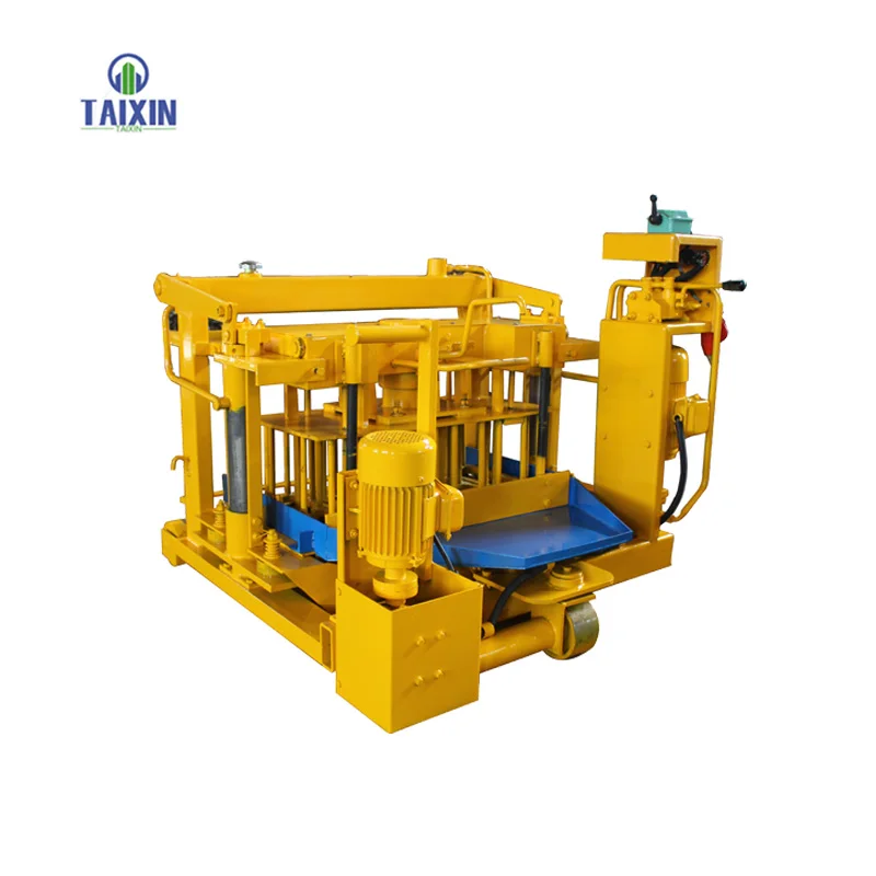QMY4-30 Mobile Manual Concrete Block Making Machine Zhauns Machines in South Africa Turkey Price Hydraform Brick Making Machine