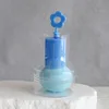 Blue-transparent case