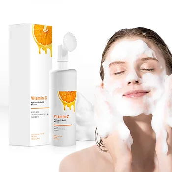 Private Label Oem Amino Acid Hyaluronic Acid Vitamin C Cleansing Foam ...