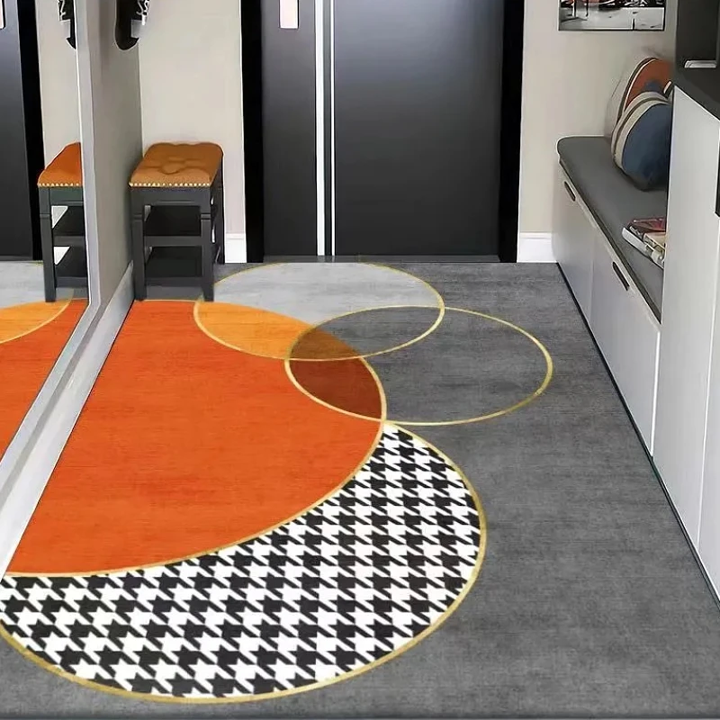 Customized 3D Polypropylene Carpet Beautiful Flower Shaped Corridor Puzzle Printed in China Used for Cars Home Carpet Wall