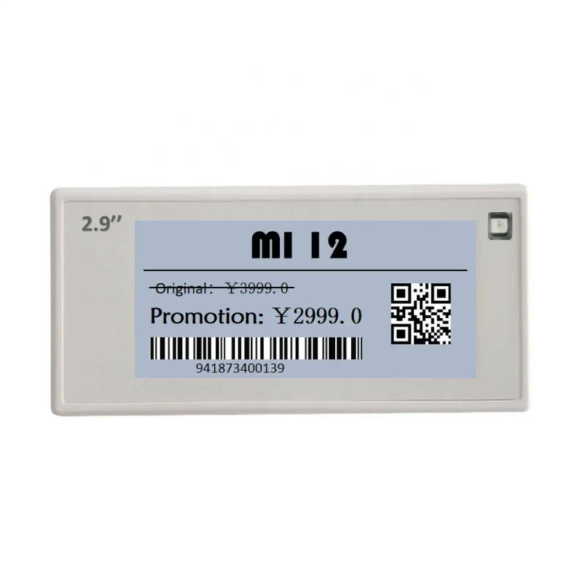 Label Rak Elektronik Pabrik 2.9 Inci E-paper Display Resolusi Tinggi Label Harga Elektronik Gudang Label Toko - Buy 2.9 Inci Layar E-paper Pabrik Rak ...