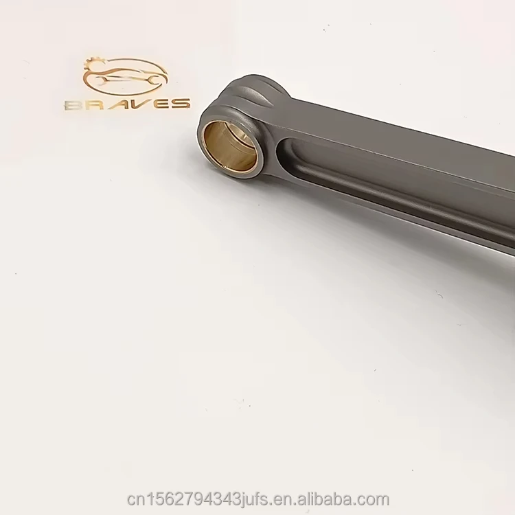Factory Customized Forged Connecting Titanium Rod Engine Parts Performance Steel with Beam Auto 4340 Citroen Saxo 1.6l Tu5j4