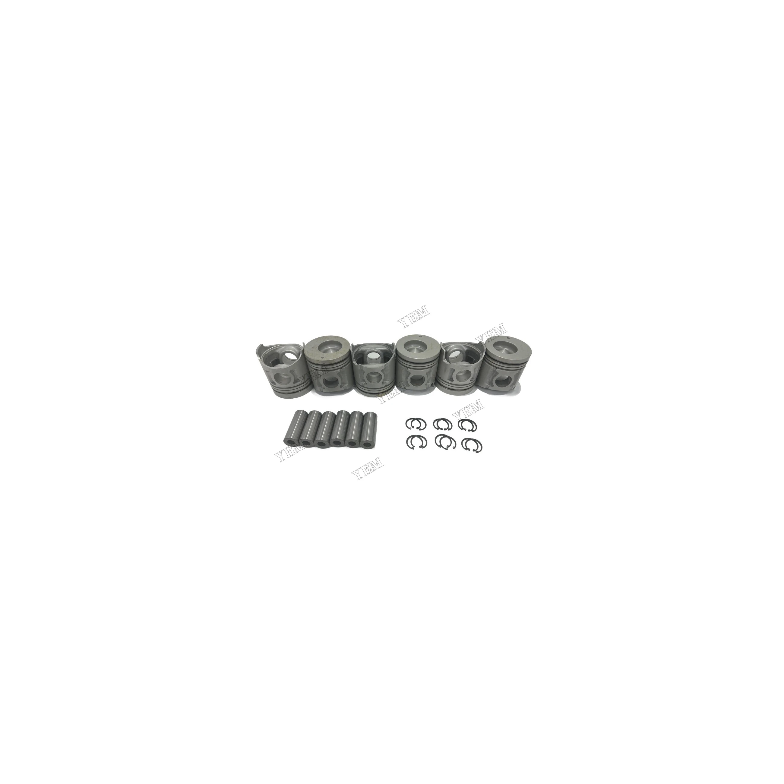 For Mitsubishi 6D34 Piston Kit OEM Engine Parts