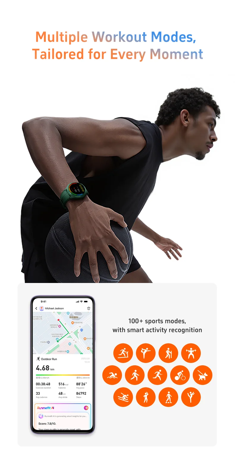 2025 Sanvnet Gtr6 Sports Smart Watch With 1.43 Inch Hd Amoled Screen 3atm Waterproof Health Monitoring Bt Calling Smart Watch - Buy Fitness Tracking Smart Watch round Shape Smart Watch amoled Display Smart Watch sleep Monitoring Smart Watch silica Gel Band Smart Watch