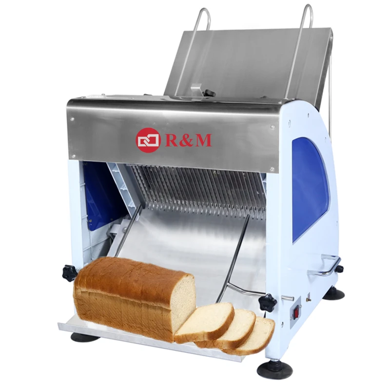 31pcs Automatic Electric Industrial Adjustable Mini Hamburger Bread Loaf  Cutter Slicing Machine Bread Cutting Slicer Machine