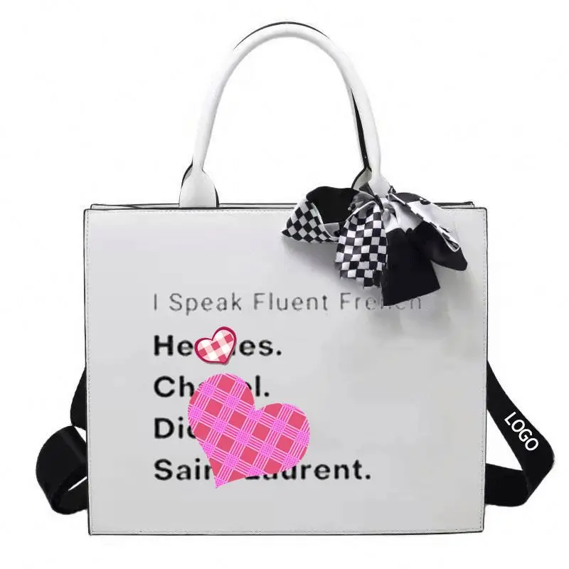 i speak fluent french tote