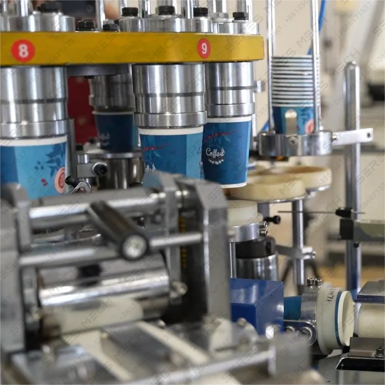 Hot Sales Fully Automatic Biodegradable Paper Cup Forming Machine for Small Business Price