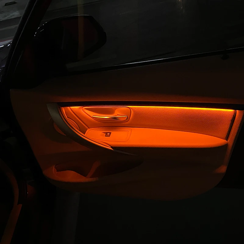 BMW 3シリーズ F30 F31用 二色アンビエントライト オレンジ・ブルー
