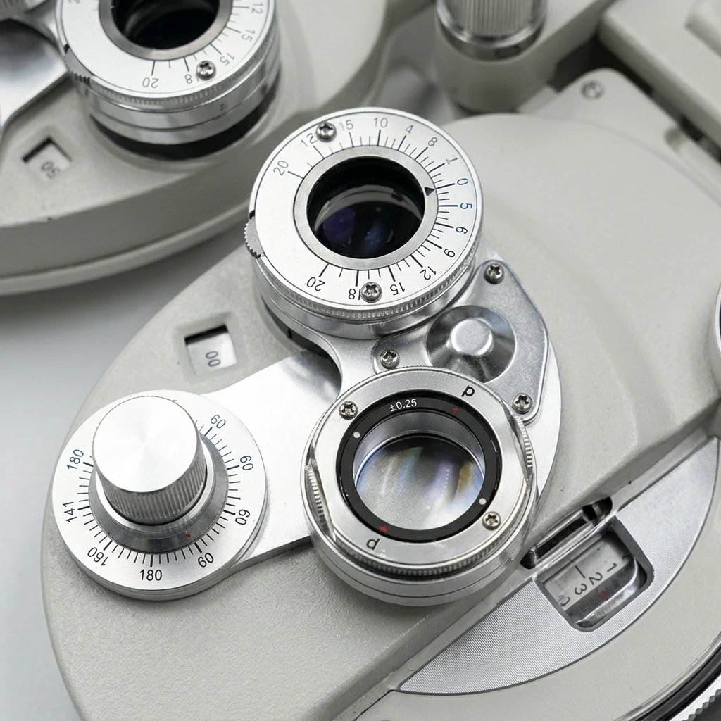 Best Optical Instrument Factory Price Manual Phoropter with 0.01 Ri Measurement Accuracy and 1 Year Warranty